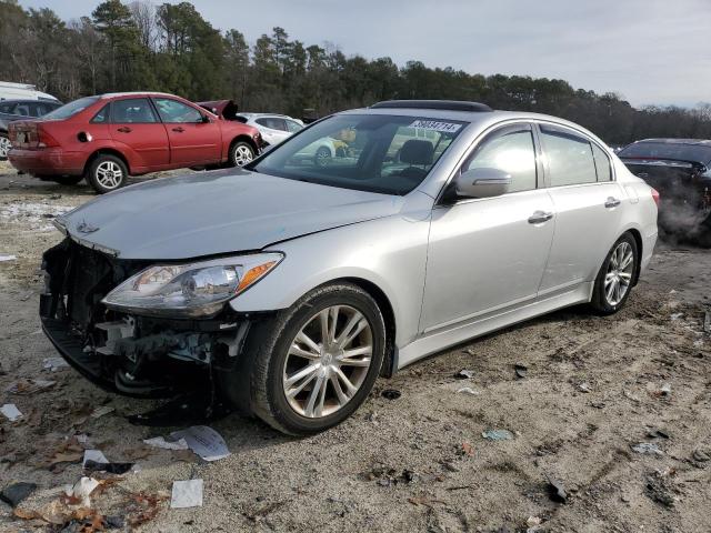 KMHGC4DD6DU234891 - 2013 HYUNDAI GENESIS 3.8L SILVER photo 1