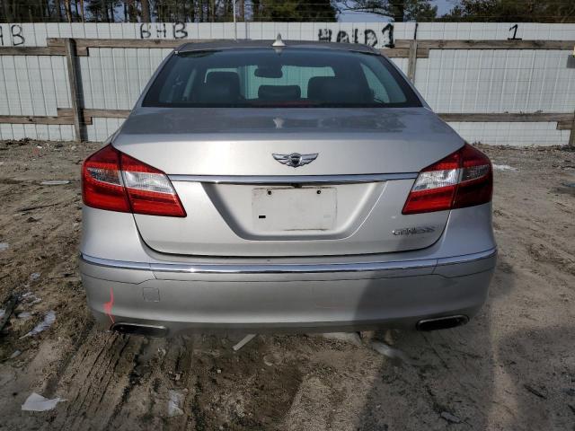 KMHGC4DD6DU234891 - 2013 HYUNDAI GENESIS 3.8L SILVER photo 6