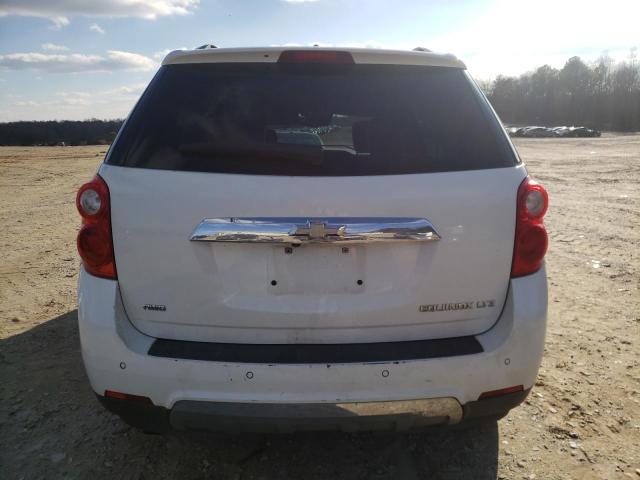 2GNFLGEK3D6263320 - 2013 CHEVROLET EQUINOX LTZ WHITE photo 6