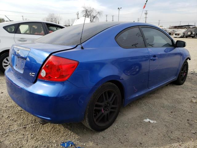 JTKDE167060137227 - 2006 TOYOTA SCION TC BLUE photo 3