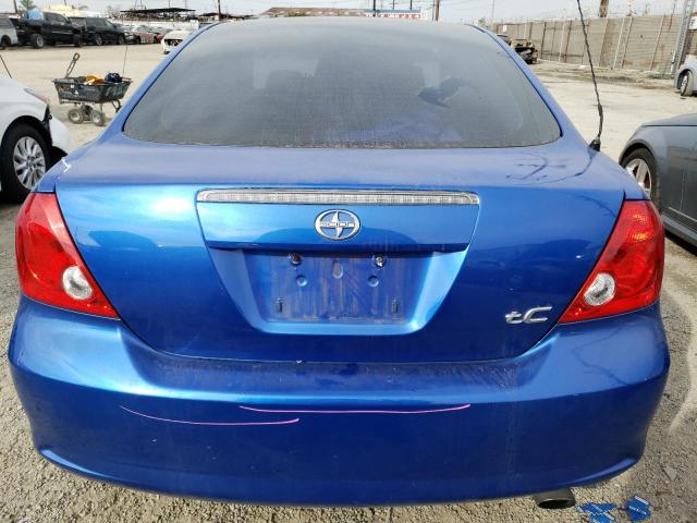 JTKDE167060137227 - 2006 TOYOTA SCION TC BLUE photo 6