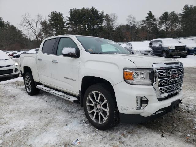 1GTG6EEN3M1125167 - 2021 GMC CANYON DENALI WHITE photo 4