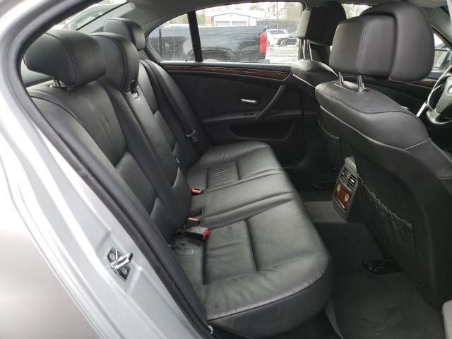 WBANV93588CZ63920 - 2008 BMW 535 XI SILVER photo 10