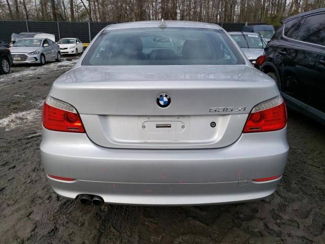 WBANV93588CZ63920 - 2008 BMW 535 XI SILVER photo 6