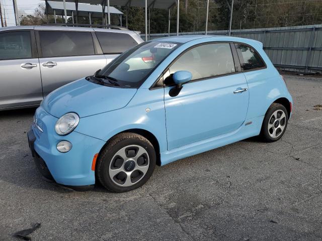 3C3CFFGE4FT503742 - 2015 FIAT 500 ELECTRIC BLUE photo 1