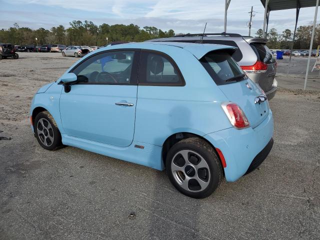 3C3CFFGE4FT503742 - 2015 FIAT 500 ELECTRIC BLUE photo 2