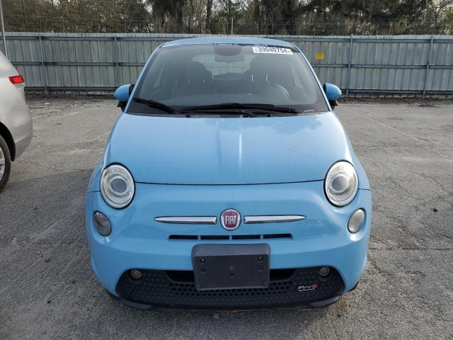 3C3CFFGE4FT503742 - 2015 FIAT 500 ELECTRIC BLUE photo 5