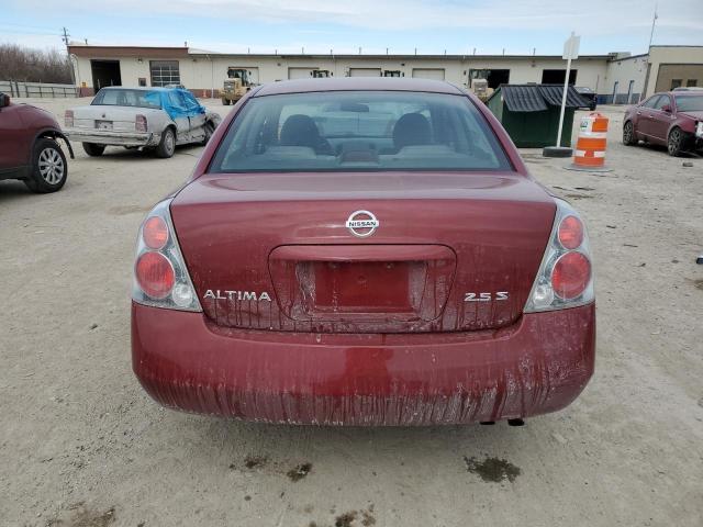 1N4AL11D45C333803 - 2005 NISSAN ALTIMA S RED photo 6