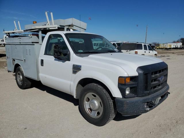 1FDSF305X8EC32801 - 2008 FORD F350 SRW SUPER DUTY WHITE photo 4