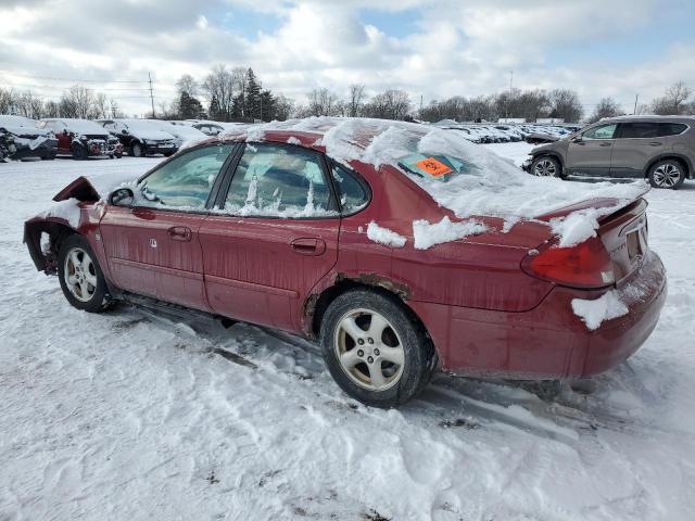 1FAFP55S92A133484 - 2002 FORD TAURUS SES BURGUNDY photo 2