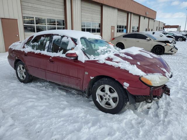 1FAFP55S92A133484 - 2002 FORD TAURUS SES BURGUNDY photo 4