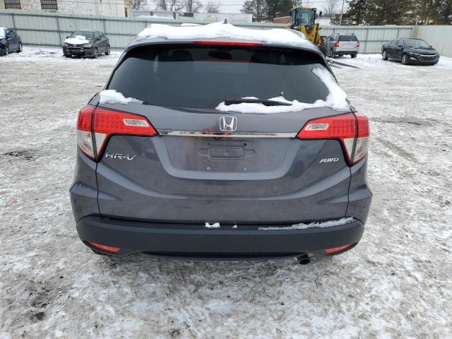 3CZRU6H76KM703208 - 2019 HONDA HR-V EXL CHARCOAL photo 6