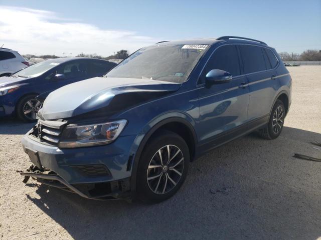 3VV3B7AX6KM104862 - 2019 VOLKSWAGEN TIGUAN SE BLUE photo 1