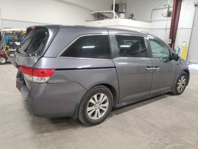 5FNRL5H43FB094453 - 2015 HONDA ODYSSEY EX GRAY photo 3