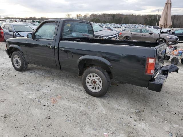 1B7FL26X9PS269341 - 1993 DODGE DAKOTA BLACK photo 2