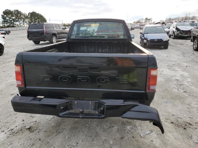 1B7FL26X9PS269341 - 1993 DODGE DAKOTA BLACK photo 6