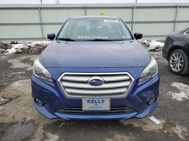 4S3BNAN69F3034376 - 2015 SUBARU LEGACY 2.5I LIMITED BLUE photo 5