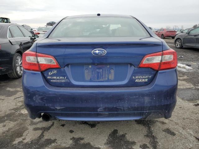 4S3BNAN69F3034376 - 2015 SUBARU LEGACY 2.5I LIMITED BLUE photo 6