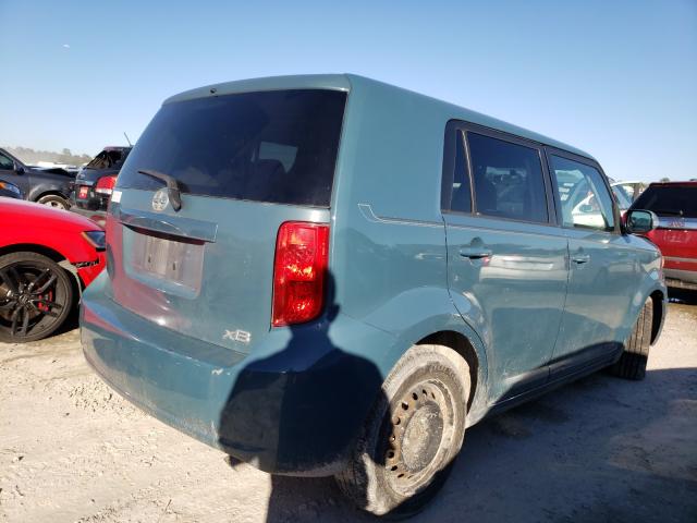 JTLKE50E891089105 - 2009 TOYOTA SCION XB TEAL photo 4