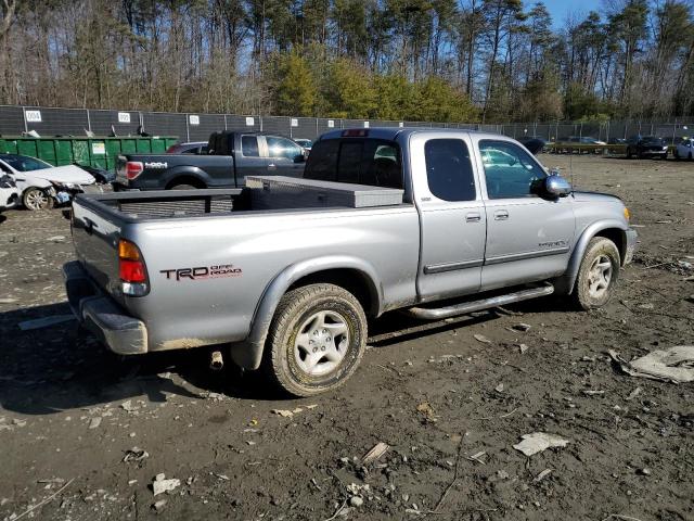 5TBRT34143S439683 - 2003 TOYOTA TUNDRA ACCESS CAB SR5 SILVER photo 3
