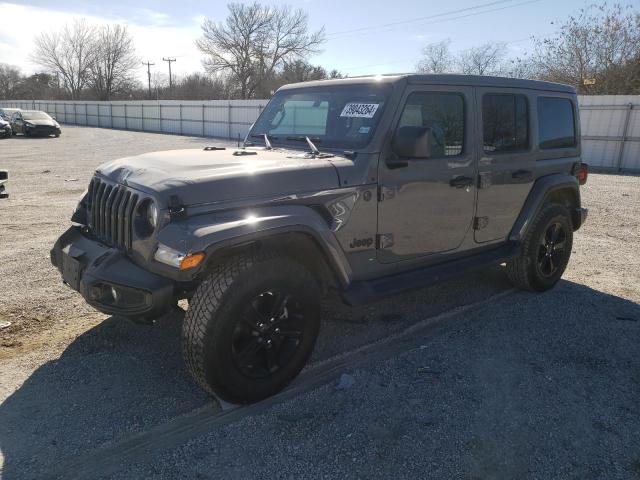 1C4HJXEG9PW665453 - 2023 JEEP WRANGLER SAHARA GRAY photo 1