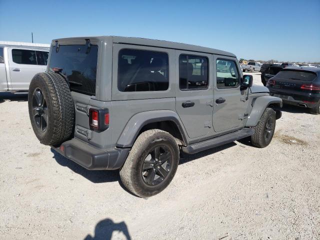 1C4HJXEG9PW665453 - 2023 JEEP WRANGLER SAHARA GRAY photo 3