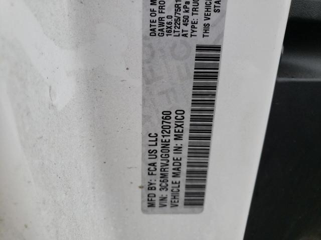 3C6MRVJG0NE120760 - 2022 RAM PROMASTER 3500 HIGH 白色 照片 13