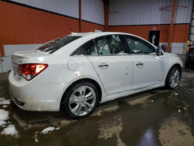 1G1PH5SC5C7162478 - 2012 CHEVROLET CRUZE LTZ WHITE photo 3