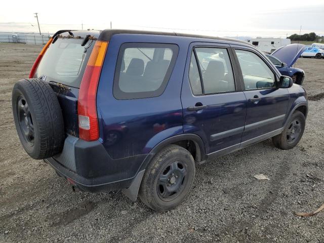 JHLRD684X2C006754 - 2002 HONDA CR-V LX BLUE photo 3