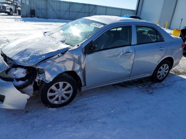 JTDBU4EE3AJ057149 - 2010 TOYOTA COROLLA BASE SILVER photo 1