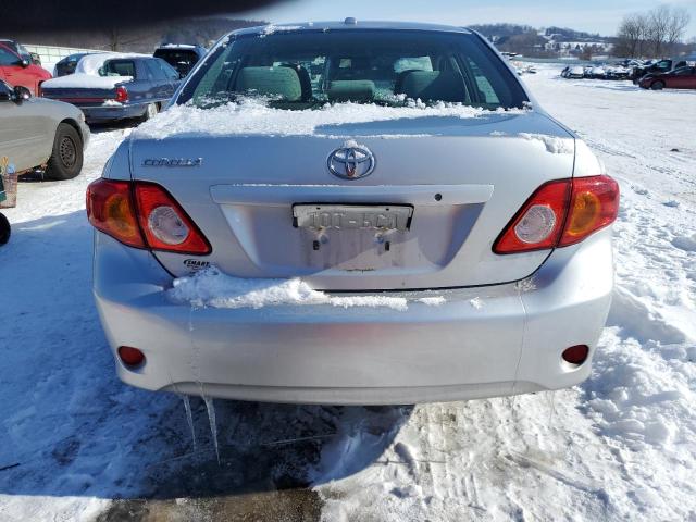JTDBU4EE3AJ057149 - 2010 TOYOTA COROLLA BASE SILVER photo 6