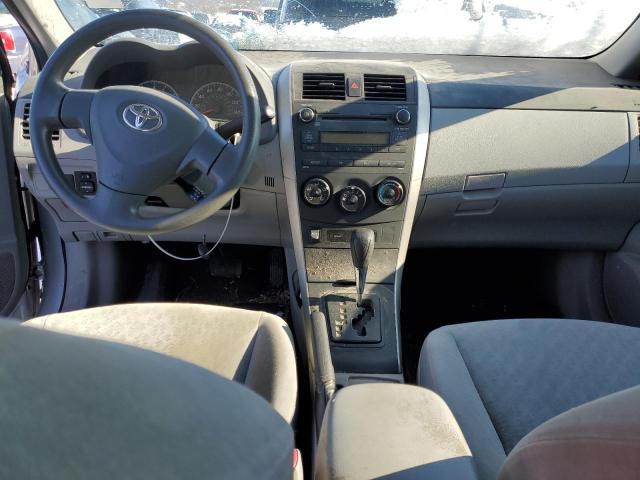 JTDBU4EE3AJ057149 - 2010 TOYOTA COROLLA BASE SILVER photo 8