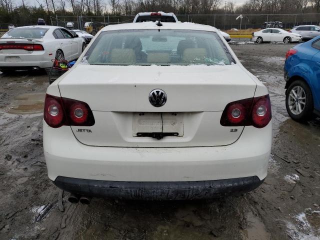 3VWRM71K28M108209 - 2008 VOLKSWAGEN JETTA SE WHITE photo 6