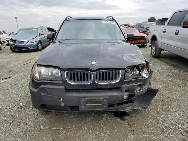 WBXPA734X4WC40443 - 2004 BMW X3 2.5I BLACK photo 5