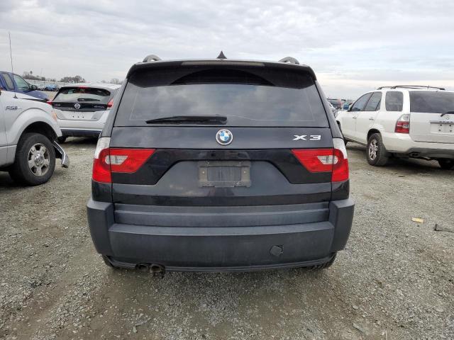 WBXPA734X4WC40443 - 2004 BMW X3 2.5I BLACK photo 6