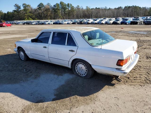 WDBCA39E4LA502825 - 1990 MERCEDES-BENZ 560 SEL WHITE photo 2