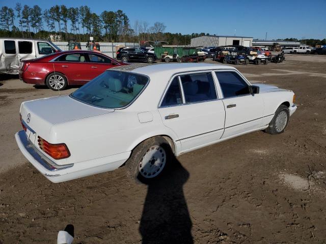 WDBCA39E4LA502825 - 1990 MERCEDES-BENZ 560 SEL WHITE photo 3