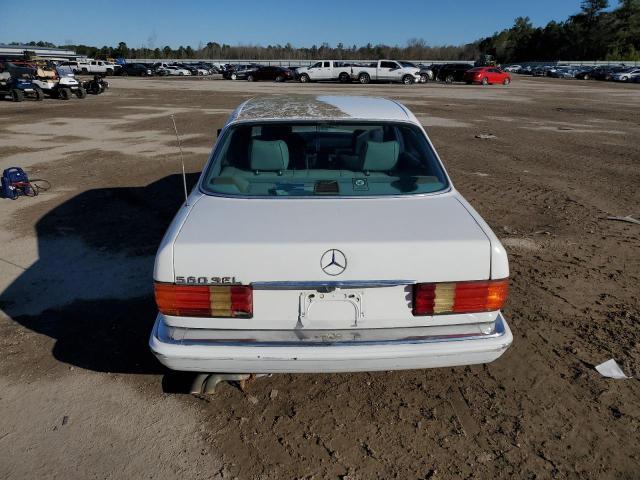 WDBCA39E4LA502825 - 1990 MERCEDES-BENZ 560 SEL WHITE photo 6