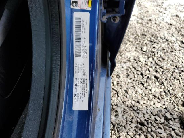 1C3CC5FB5AN125871 - 2010 CHRYSLER SEBRING LIMITED BLUE photo 12