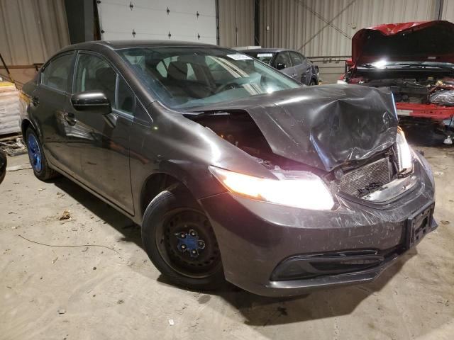 2HGFB2F55EH505328 - 2014 HONDA CIVIC LX BROWN photo 4