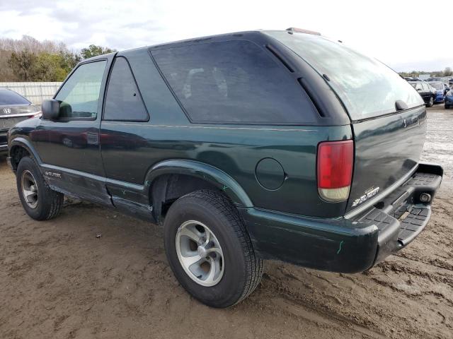 1GNCS18X85K107217 - 2005 CHEVROLET BLAZER GREEN photo 2