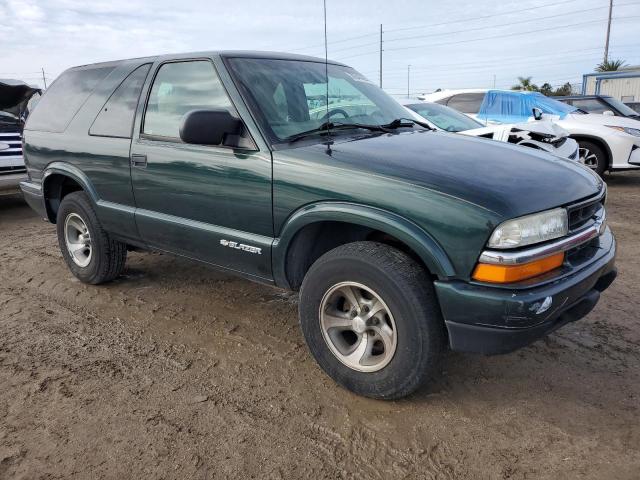 1GNCS18X85K107217 - 2005 CHEVROLET BLAZER GREEN photo 4