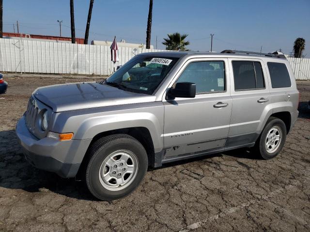 1C4NJPBA0FD341224 - 2015 JEEP PATRIOT SPORT GRAY photo 1