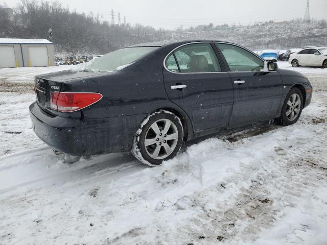 JTHBA30G665162648 - 2006 LEXUS ES 330 BLACK photo 3