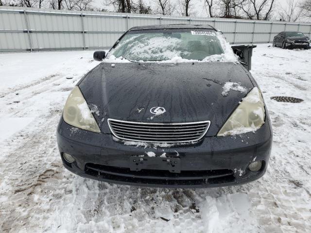 JTHBA30G665162648 - 2006 LEXUS ES 330 BLACK photo 5