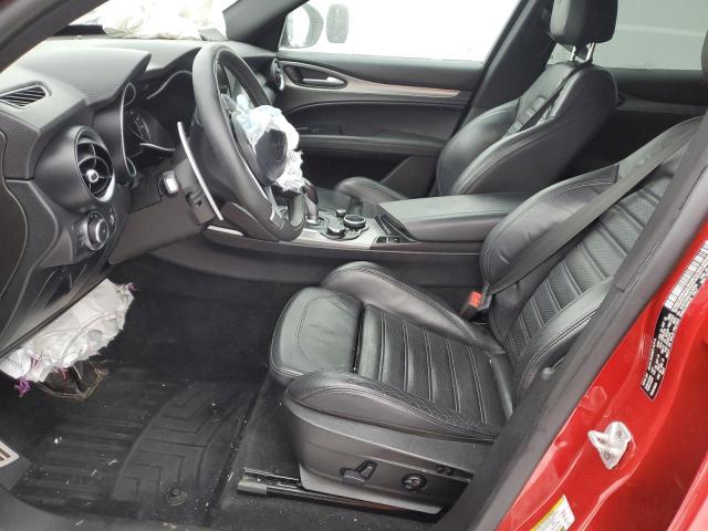 ZASFAKNN2J7C03799 - 2018 ALFA ROMEO STELVIO TI SPORT RED photo 7