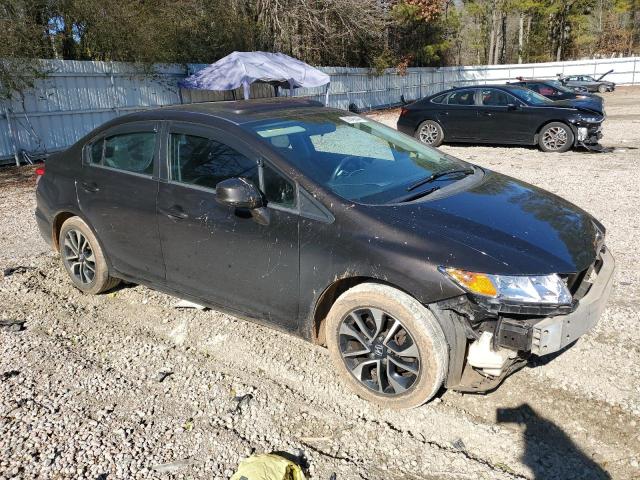 2HGFB2F84DH505488 - 2013 HONDA CIVIC EX BLACK photo 4