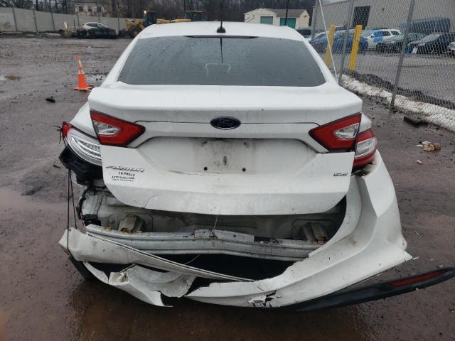 3FA6P0H73GR284814 - 2016 FORD FUSION SE WHITE photo 6