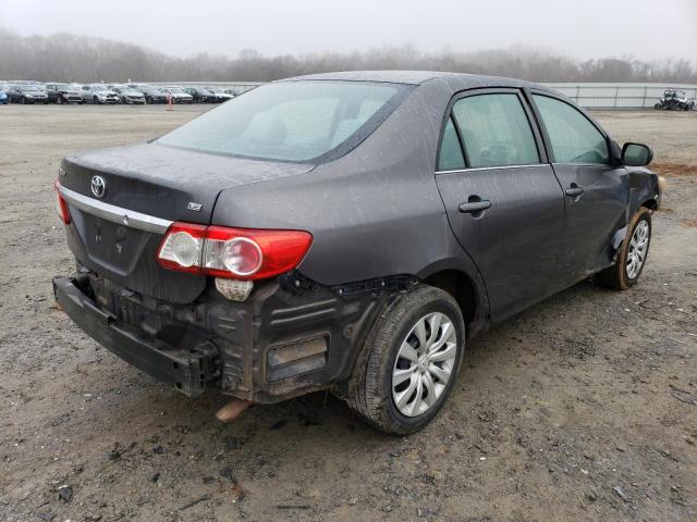 5YFBU4EE9DP150273 - 2013 TOYOTA COROALLA BASE GRAY photo 3