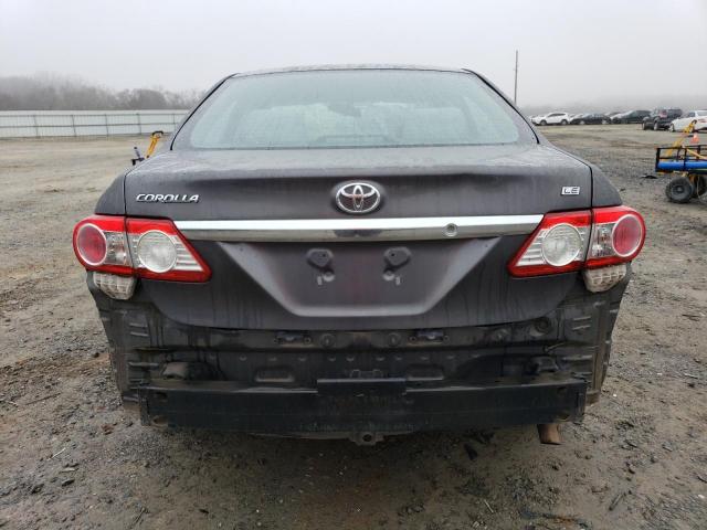 5YFBU4EE9DP150273 - 2013 TOYOTA COROALLA BASE GRAY photo 6